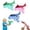 Multicolor-L5, variant on Cute Dinosaur Airplane Launcher Toy Boxed Version Foam Glider Plane Outdoor Flying Catapult Toy Fun Birthday Gifts Easy to Launch Foam Aircraft (Pink)