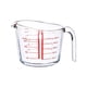 thumbnail image 1 of Taza Medidora De Vidrio Templado Con Empuñadura Para Mediciones De Líquidos En Ml Y Onzas Advancent HA024998-02, 1 of 6