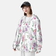 thumbnail image 3 of Lsque Rose Flower B UPF 50+ Lightweight Sun Protection Men's Women's Long Sleeve Shirt, Hoodie Performance -Large, 3 of 9
