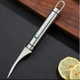 thumbnail image 4 of PEONAVET Stainless Steel Shrimp 304 Stainless Steel Shrimp Opener To Shrimp Thread Knife To Clean Shrimp Thread, 4 of 8