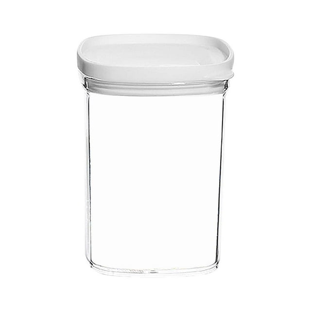 Amzcrzy Storage and Organization Storage Tank Sealed Jar, Clear Storage Tank for Grains and Miscellaneous Grains In Kitchen, Spices, Snacks, Dried Storage Box Home Storage Organization and Storage