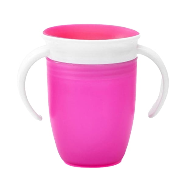 Biberón De Entrenamiento Infantil, Vaso De Silicona Para Bebé, Protección De 360, Sellado Automático Para Coche Para Dormitorio