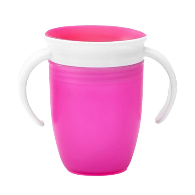 Biberón De Entrenamiento Infantil, Vaso De Silicona Para Bebé, Protección De 360, Sellado Automático Para Coche Para Dormitorio