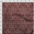 thumbnail image 3 of oneOone Polyester Lycra Maroon Fabric Abstract Block Sewing Fabric By The Yard Printed Diy Clothing Sewing Supplies 56 Inch Wide, 3 of 4