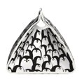 thumbnail image 3 of Lsque Cartoon Penguin Printed Long Tissue Box Cover Holder, Facial Paper Organizer Dispenser,Triangle with Bottom Belt, PVC Leather Decorative Organizer, 3 of 9