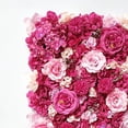 thumbnail image 4 of Artificial Silk Flowers Wall Panel Wedding Party Floral Backdrop Rose, 4 of 6