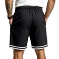 thumbnail image 6 of Jogging Shorts Men Jerdar Men's Basketball Shorts with Zipper Pockets Lightweight Quick Dry Mesh Athletic Running Shorts, 6 of 9