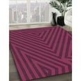thumbnail image 3 of Ahgly Company Machine Washable Indoor Rectangle Transitional Burnt Pink Area Rugs, 3' x 5', 3 of 7