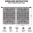 thumbnail image 2 of Blackout Kids Curtains,Multicolor Geometric Pattern Childrens Insulated Curtains Set Of 2,Bedroom Essentials,Toddler Room Decor 42x54in(106x137cm), 2 of 5