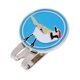 thumbnail image 5 of Marcador de pelotas de golf Sharpla Clip de sombrero magnético azul, 5 of 5