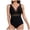 style-01 Black, variant on One Piece Bathing Suit for Women Women One Piece Ruched Swimsuit Tummy Control Backless Bathing Suit