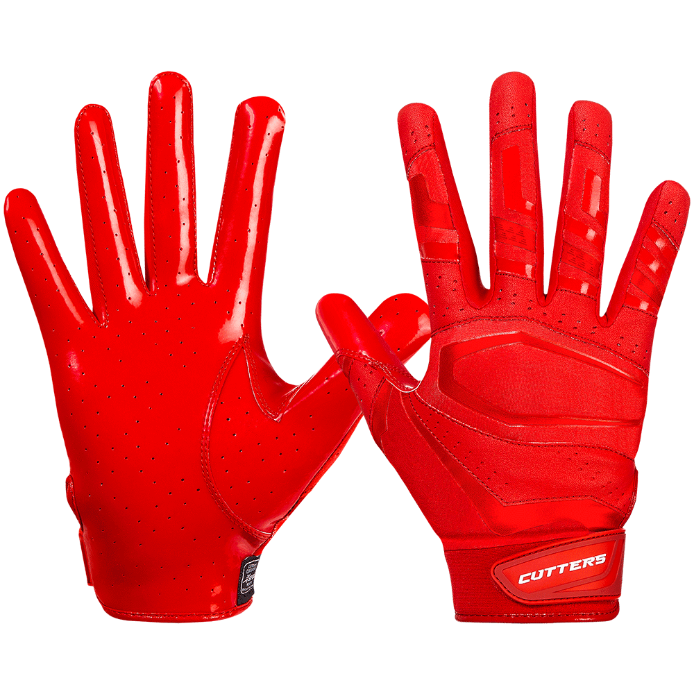 Cutters Rev Pro 3D Football Gloves Medium M Blue 
