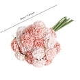 thumbnail image 3 of YOHAVEN Realistic Silk Hydrangea Floral Bouquet With Stems For Elegant Home Decor, Wedding Centerpieces, Table Displays, Long‑Lasting Non‑Fading Blooms, Flexible Stems For DIY Arrangements, 3 of 3