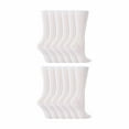 thumbnail image 1 of Sock Snob - Lot de 12 Chaussettes d'Uniforme Blanches pour Filles, Hauteur Genou, en Coton Riche, 1 of 2