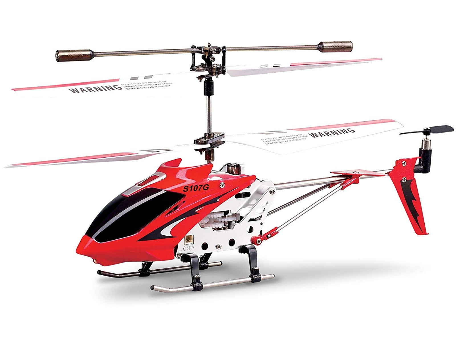 POCO DIVO SYMA S107G RC Helicopter S107 Infrared 3CH Mini Metal Flight Alloy Gyro Heli, Red