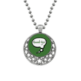 thumbnail image 1 of Daily Language Chat Goodbye Farewell Necklaces Pendant Retro Moon Stars Jewelry, 1 of 3