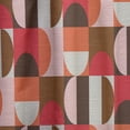 thumbnail image 4 of Designart 'Geometrical Retro Design XIII' Mid-Century Modern Curtain Panel, 4 of 5