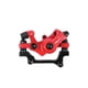thumbnail image 2 of Wosthever Pinzas de freno de disco de Cable práctico mecánico JEDERLO, accesorios de componentes de bicicleta de superficie recubierta sólida ligera, Ciclismo Rojo Trasero Wosthever OD025851-03, 2 of 6