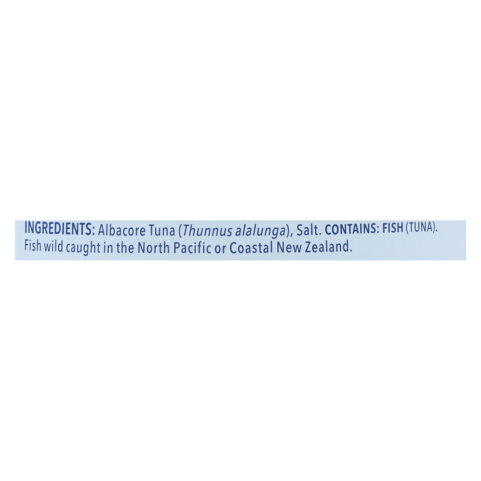 SAFECATCH Sustainably Caught Wild Albacore Tuna, 5 OZ, Case of 12