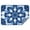 Indigo Tie Dye, variant on Colorful Tie Dye Nebula Pattern Rectangle Tablecloth 60"x84",Waterproof Polyester Rectangle Table Cloth, Wipeable Spillproof Polyester Tablecloth for Dining, Camping, Indoor and Outdoor