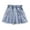 Blue A-Line Pleated Denim Skort _f, variant on JSGEK 6-7 Years Kids Graphic Jean Shorts Soft Summer Girls Shorts Comfort Baby Girls Clothing Bottoms Elastic Waist Demin Shorts Regular Fit Blue