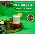 thumbnail image 5 of Q Mixers Ginger Ale, Premium Cocktail Mixer with Real Ingredients, 7.5 fl oz (Pack of 24), 5 of 9
