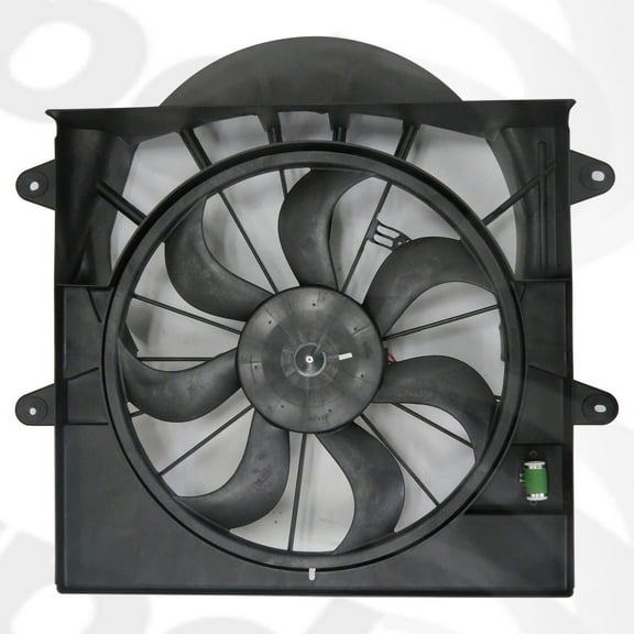 Global Parts Distributors 2811865 Electric Cooling Fan Assembly