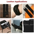 thumbnail image 6 of ELW 6-7 oz. 2.4-2.8mm Straps, Belts, Strips  Black 3-1/4" X 50" 8.3cm X 127cm  Full Grain Leather Bison Hide DIY Craft Projects, Bag, Chap, Motorcycle, Shoe, Clothing, Jewelry, Wrapping, 6 of 8