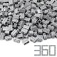 thumbnail image 2 of Juego de bloques de construcción Feleph, 360 piezas, perfil de mampostería, 1 x 2, 2 of 6