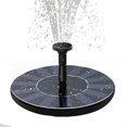 thumbnail image 3 of 2xMini Solar Fountain Pump Bird Bath 4 Nozzles Included_Perfect Gift, 3 of 5