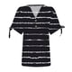 thumbnail image 4 of Fiudx Ofertas y Liquidaciones Blusa de Manga Corta de Verano con Cuello En V para Mujer, Sexy, Informal, con Estampado Regular, 4 of 5