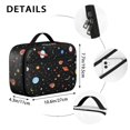 thumbnail image 6 of Lunch Box with Padded Liner Spacious Insulated Lunch Bag Durable Thermal Lunch Cooler Pack with Strap for Men Women Adults School Sports Office/Work Meals Picnic & Camping, 6 of 6
