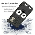 thumbnail image 2 of Compatible with iPhone 16 Pro Max Case,3D Cute Dog Cartoon Designing,Kids Friendly,Soft TPU Shockproof Anti-fall Ultra Slim Thin Fit Rugged Phone Case Cover For iPhone 16 Pro Max,Black, 2 of 7
