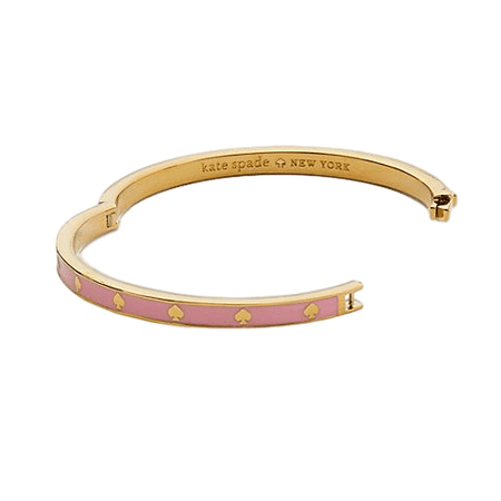 enamel hinged bangle