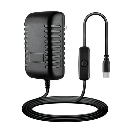 FITE ON 5V 3A USB-C Type-C AC Adapter Charger Replacement for Sony AC-E0530C ACE0530C 9-301-003-21 Speaker with ON/Off Switch Power Sypply Cord Mains PSU