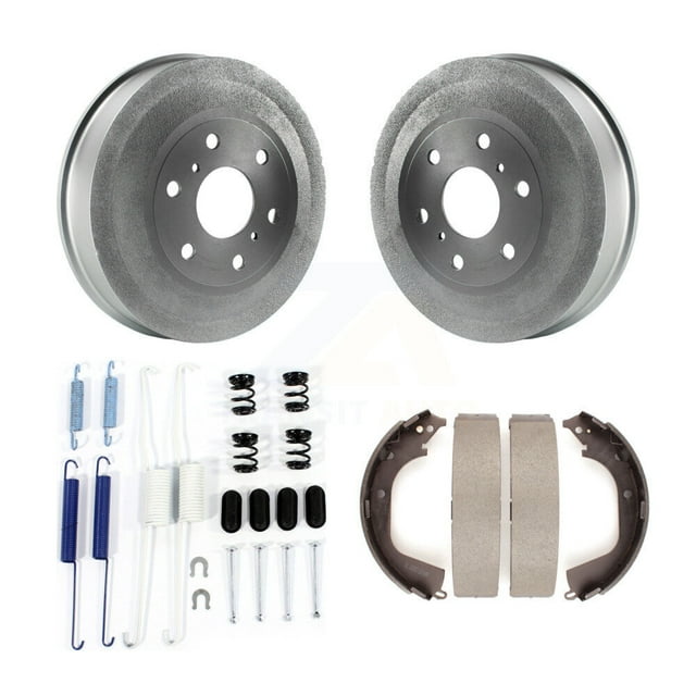 Transit Auto Rear Coated Brake Drum Shoes Spring Kit for Car 2010-2013 GMC Sierra 1500 Chevrolet Silverado KGN-100085