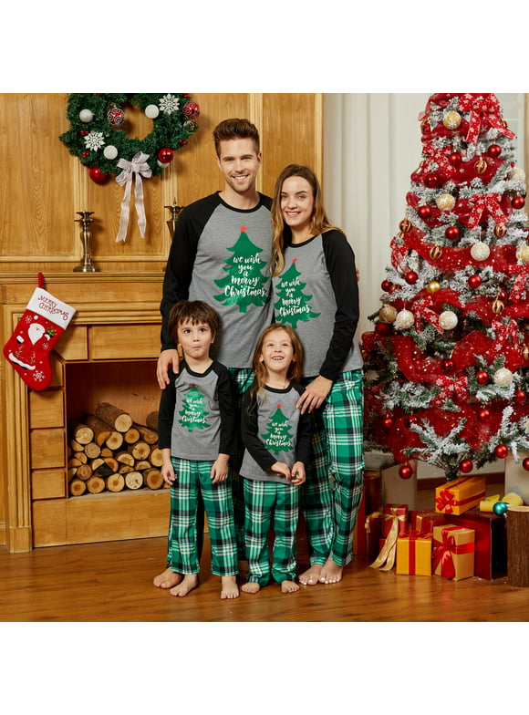 melon focus Accordingly Christmas Family Pajamas in Christmas Family Pajamas - Walmart.com