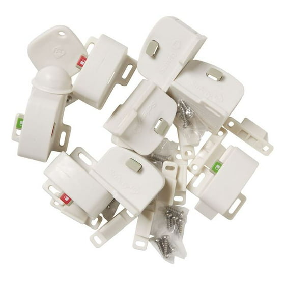Safety 1st Magnetic Locking System Complete 9 Piece Set 8 Locks Safety 1st Magnetic Locking System Complete 9 Piece Set 8 Locks And 1 Key Com