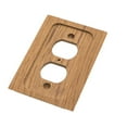 thumbnail image 2 of Whitecap Teak Outlet Cover/Receptacle Plate | Bundle of 5, 2 of 2