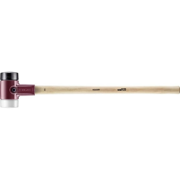 Halder Inc Rubber/superplastic Head Simplex Sledge Hammer With Hickory Handle