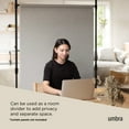 thumbnail image 4 of Umbra Anywhere Expandable Rod Curtain Rod & Room Divider 36-66", 4 of 18