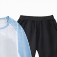 thumbnail image 4 of NOLDARES Toddler Baby Boy Fall Winter Clothes 2 Piece Embroidered Long Sleeve Sweatshirt Elastic Pants Newborn Infant Boy Outfits Clothing(J,5-6 Y), 4 of 4