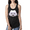 Black, variant on Bichron Dog Animal Lover Ladies Racerback Tank Top
