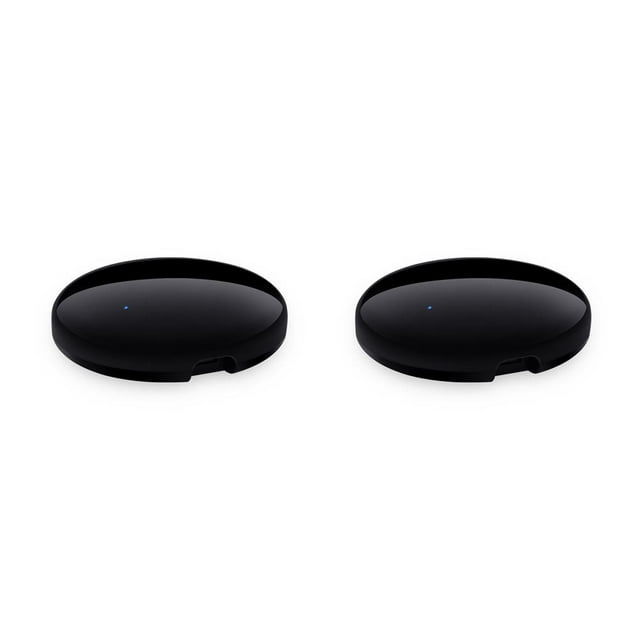 VONKY Télécommande Tuya WiFi Universelle IR Contrôleur Smarthome Appareil Ménager Mains Libres avec Indicateur LED Rond 2Ensemble
