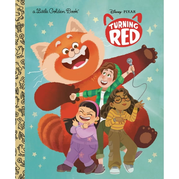 Pre-Owned Disney/Pixar Turning Red Little Golden Book (Hardcover) 073644260X 9780736442602
