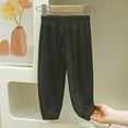 thumbnail image 3 of OSOLU Toddler Kids Breathable Quicking Dry Pants Unisex Loose Elastic Waist Ankles Fashionable Dailywear, 6-12 Months, 3 of 3
