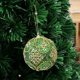 thumbnail image 2 of 3 bolas de adorno para árbol de Navidad, minibolas de espuma con purpurina para colgar, decoración colgante de 8 cm (verde), 2 of 4