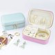thumbnail image 5 of GOOHOCHY Organizador de joyas de viaje, estuche pequeño para pendientes y collares, organizador portátil de joyas., 5 of 8