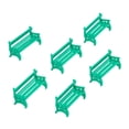 thumbnail image 3 of 6 sillas de banco de Parks Street, modelo de sofá, escala HO, accesorio decorativo para paisajismo, mesa de , accesorios de diseño., 3 of 9