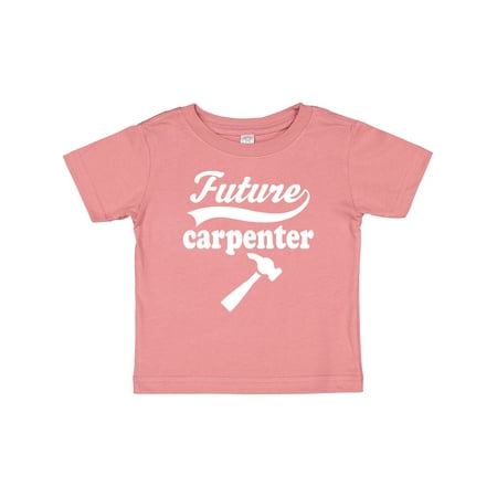 

Inktastic Future Carpenter Shirt Occupation Gift Baby Boy or Baby Girl T-Shirt